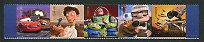 Disney-Pixar Characters Mint Strip of 5 United States, 2011